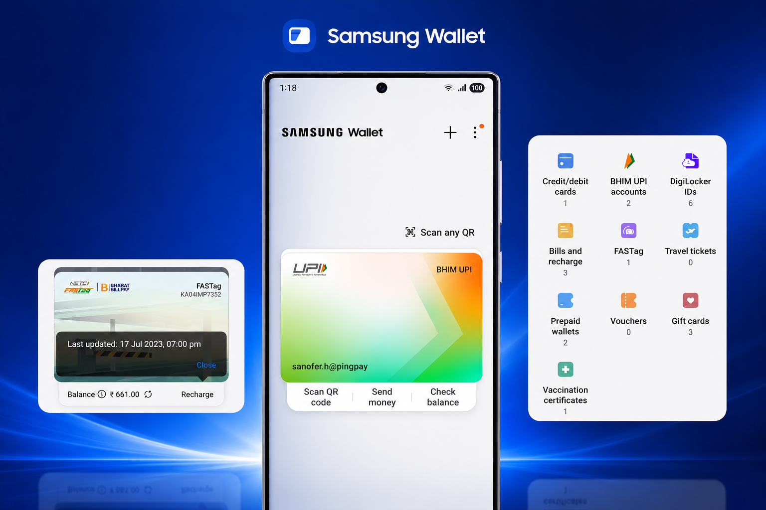Samsung Pay to Wallet