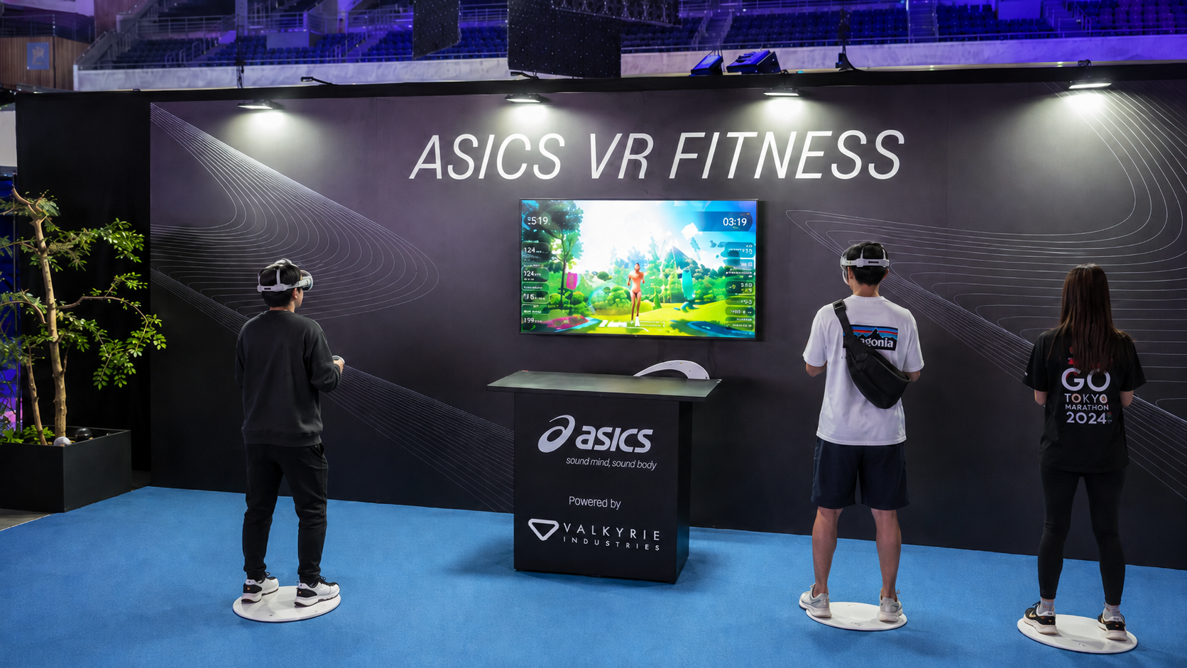 EIR VR Fitness with ASICS